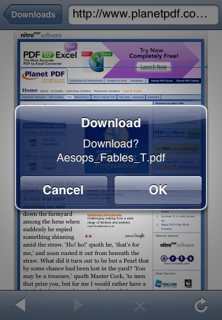 PDF-Pro for iPhone Released