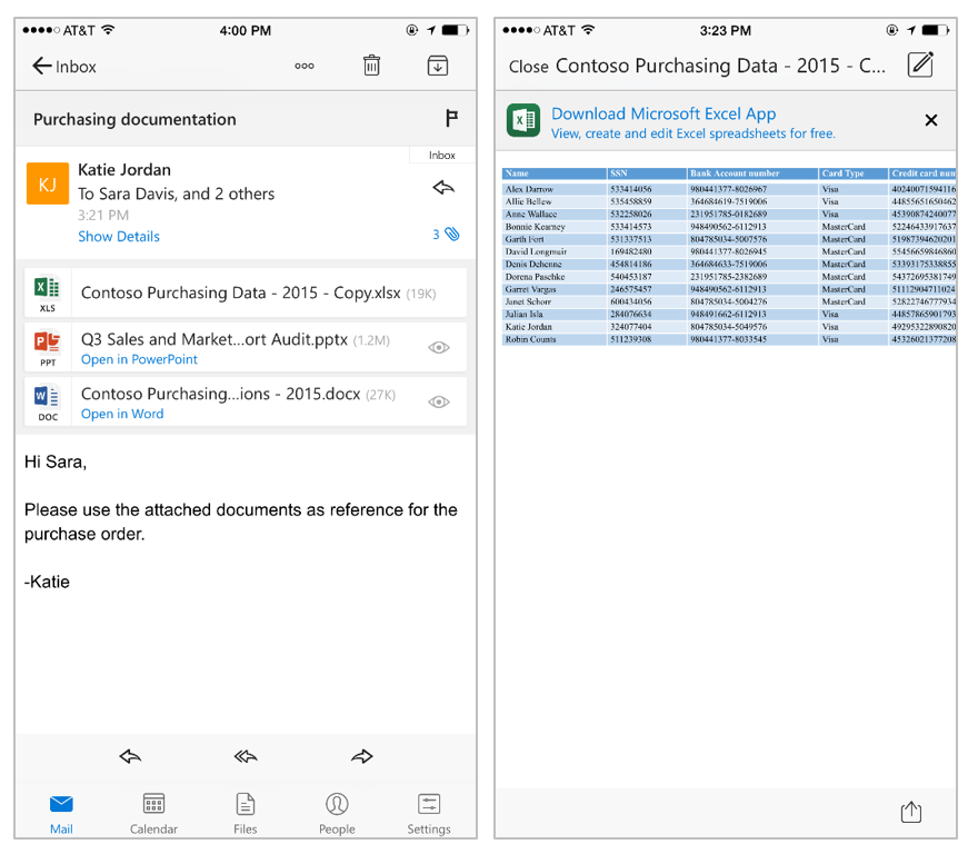 Microsoft Outlook App Can Now Open Documents for Editing in Office