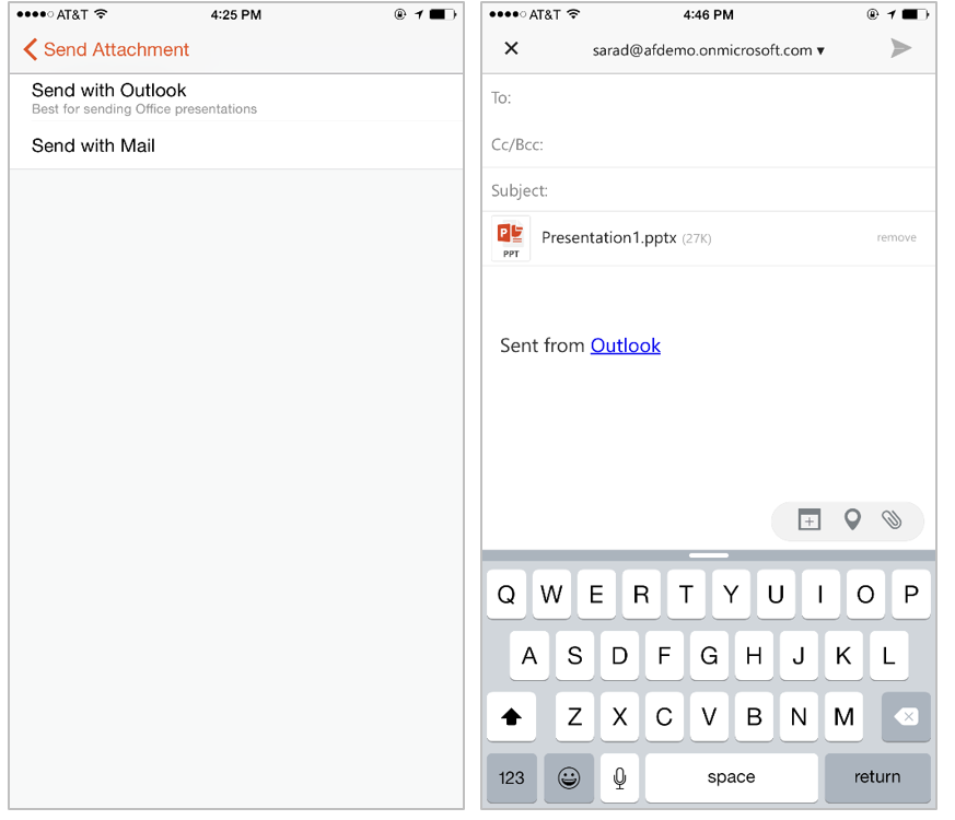 Microsoft Outlook App Can Now Open Documents for Editing in Office