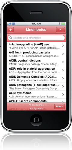 Med Mnemonics Released for iPhone