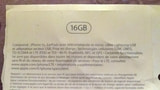 iPhone 6s Packaging Leak Confirms 16GB Model [Photo]