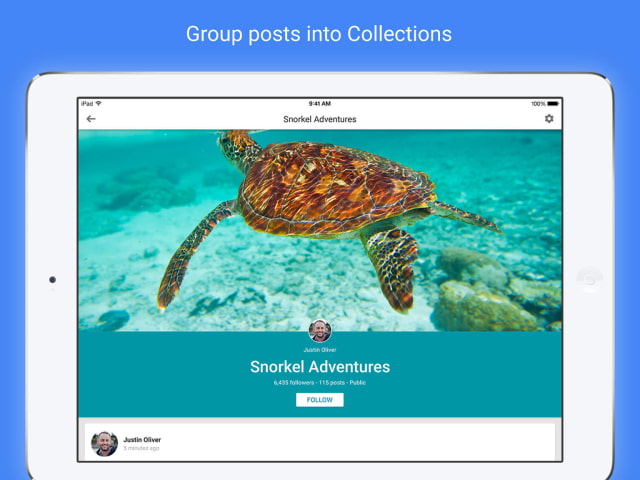 Google+ Collections Are Now Available on iOS