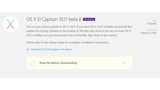 Apple Releases OS X 10.11 El Capitan Beta 8 to Developers