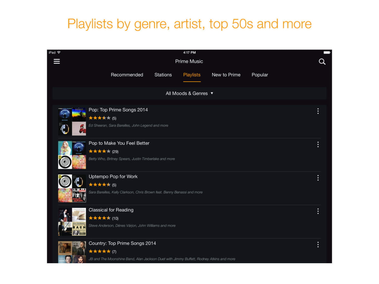 Amazon Music App Gets Curated and Exclusive Content, Search Suggestions