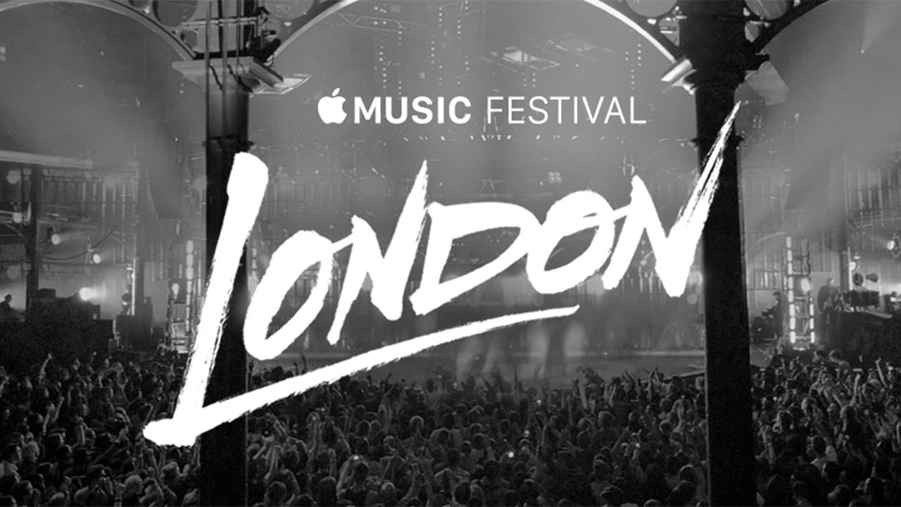 Музыка для выступлений без слов. Apple Music Festival. Первые музыкальные фестивали в Лондоне. Афиша Apple. On Music.