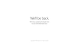 The Apple Store is Down Ahead of Today's Big Event