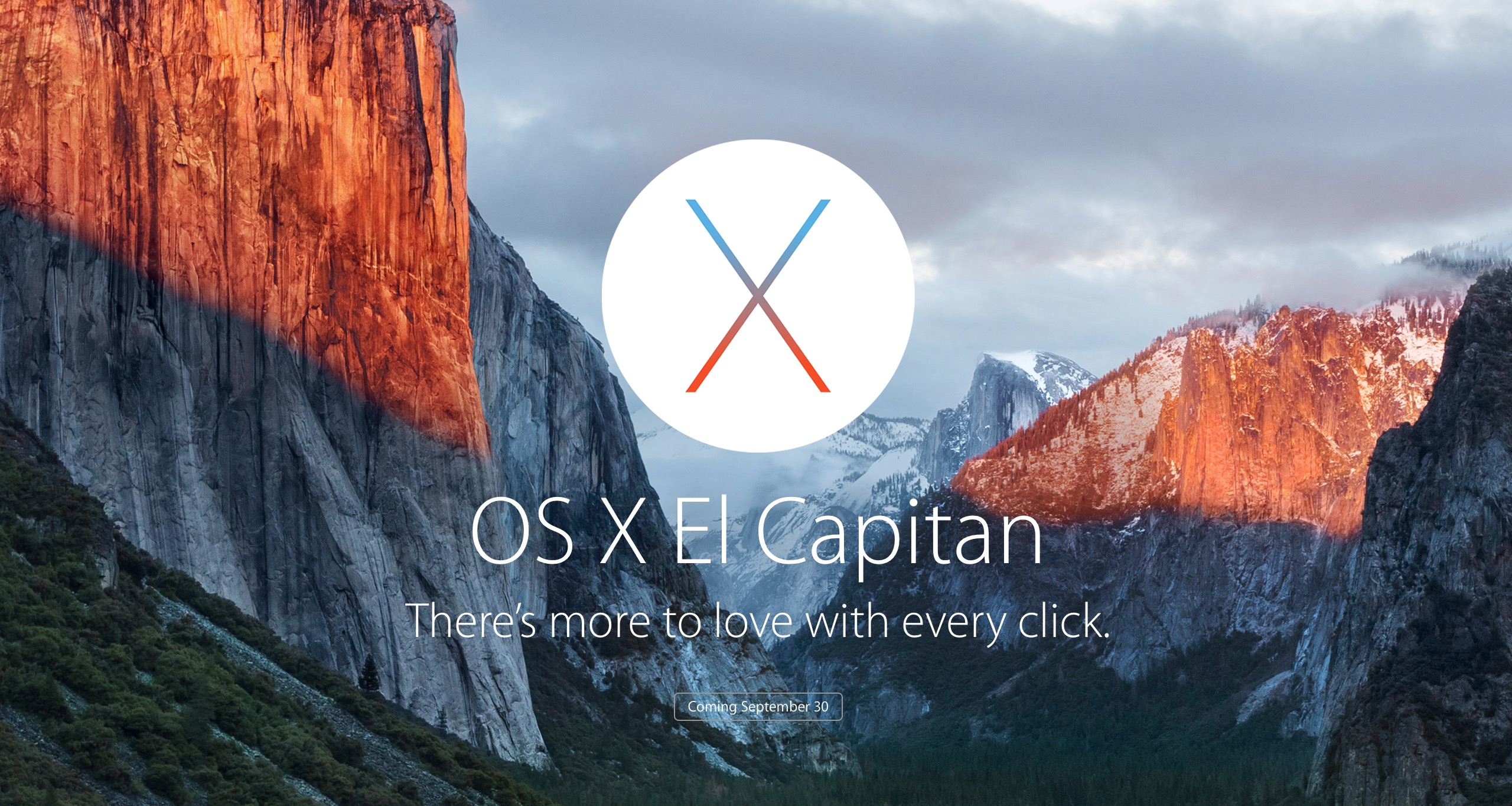 Apple Will Release OS X 10.11 El Capitan on September 30th