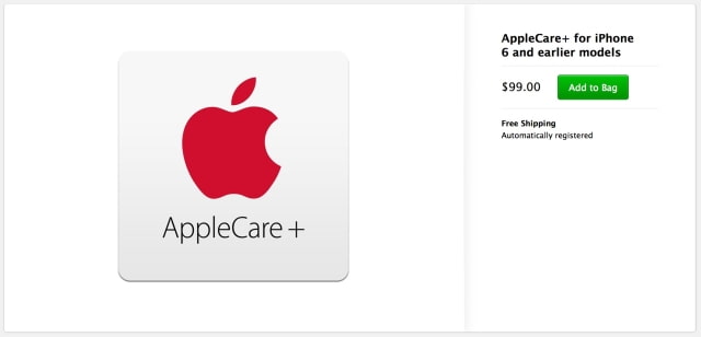 Apple Increases AppleCare+ Pricing for the iPhone 6s From $99 to $129