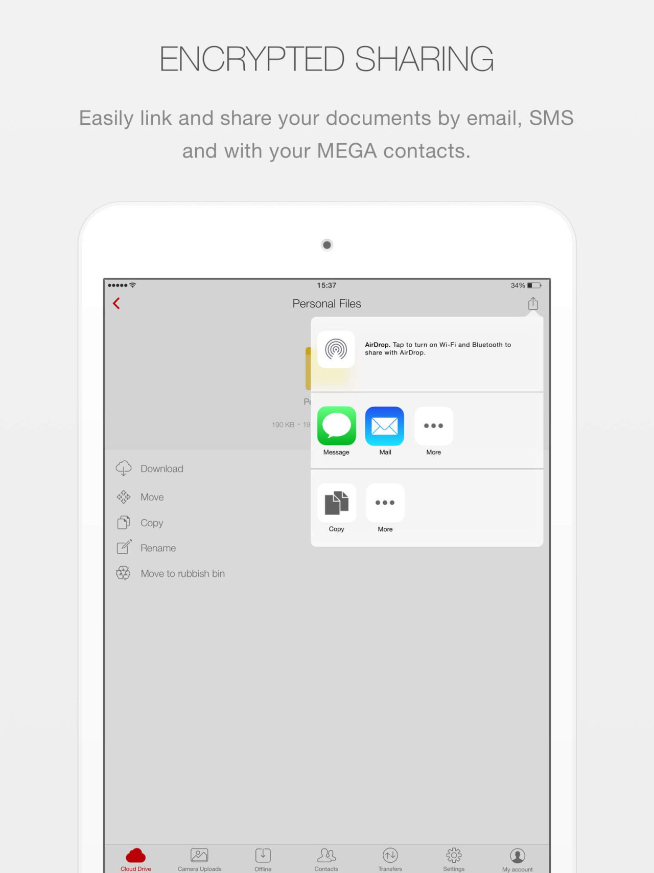 MEGA App for iOS Gets Huge Update With New Design, iPad Version, More iClarified
