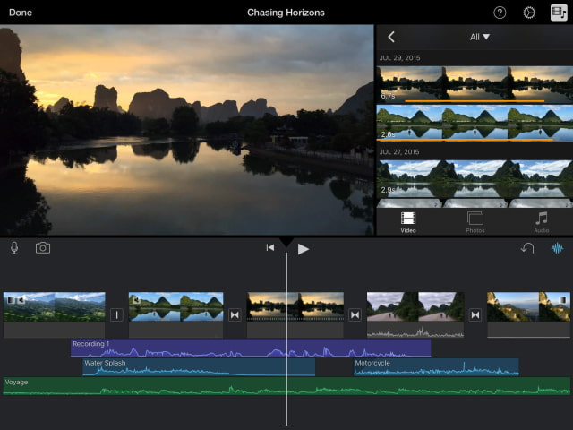 Apple Updates iMovie for iOS With 4K Support, 3D Touch, Keyboard Shortcuts, Much More