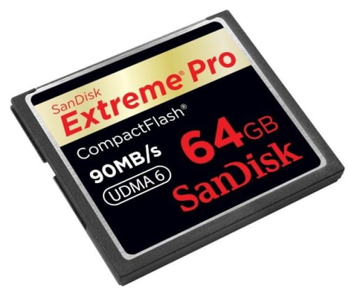 New SanDisk CompactFlash Cards Double the Performance
