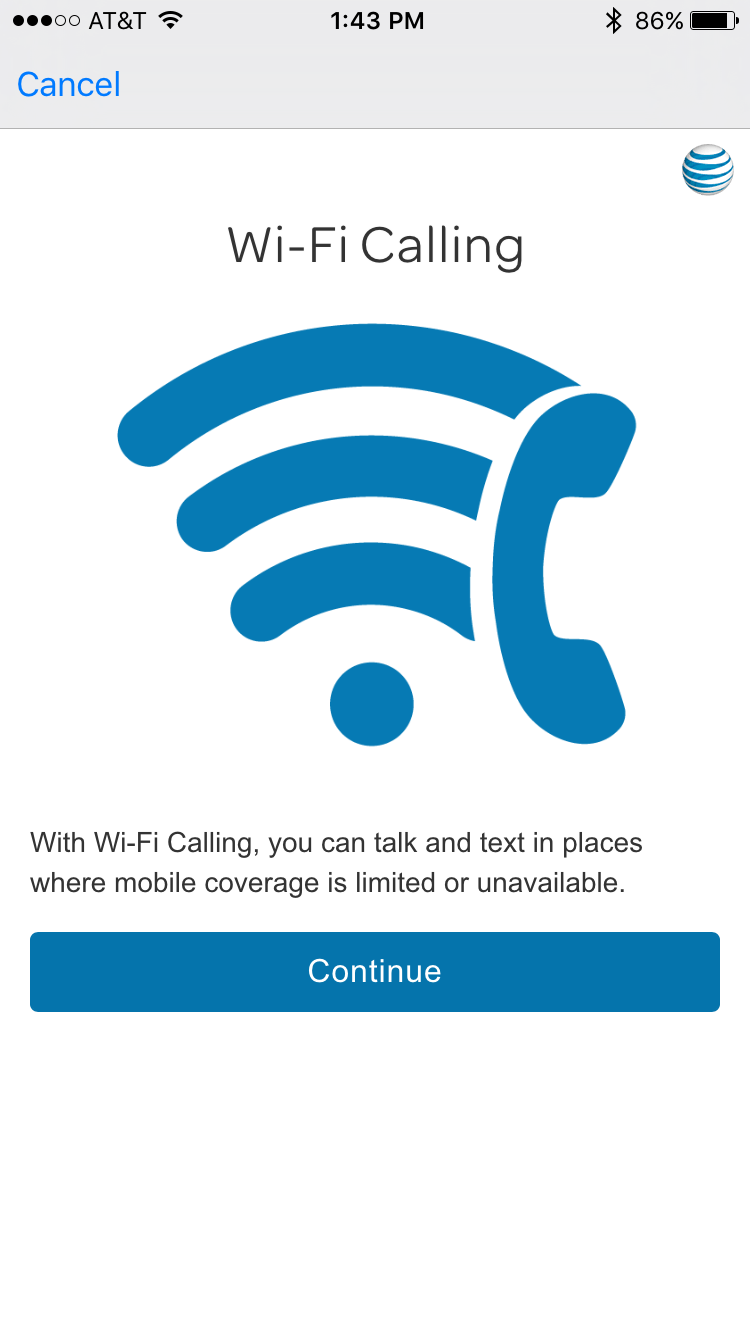 AT&amp;T Wi-Fi Calling Goes Live for iPhone