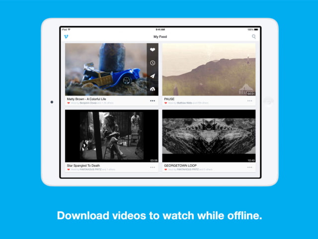 Vimeo App Gets iOS 9 Support, iPad Multitasking, Spotlight Integration, More