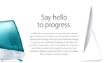 Apple Compares the New iMac to the Original: 'Say Hello to Progress'