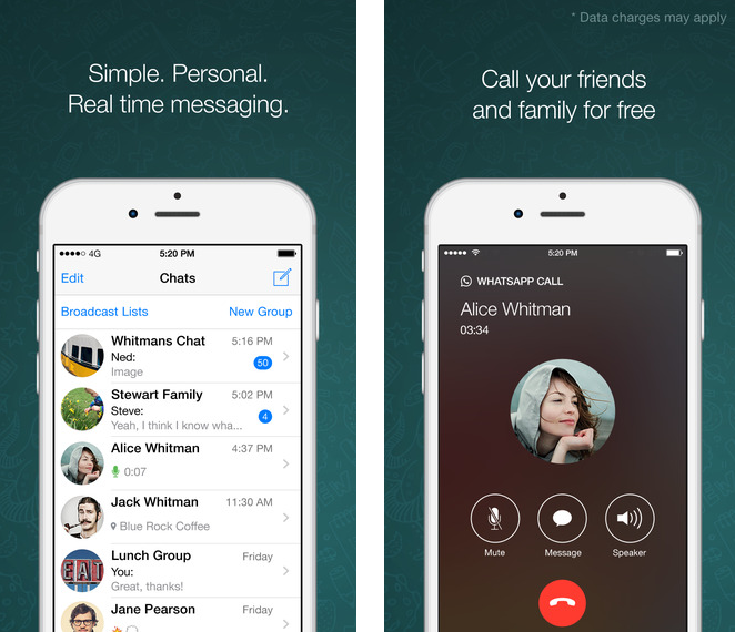 WhatsApp Messenger Gets 3D Touch Support With Peek and Pop