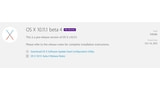 Apple Releases OS X 10.11.1 El Capitan Beta 4