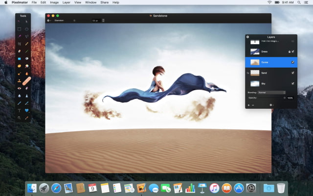 Pixelmator for Mac Gets OS X El Capitan Support, Split View, New Photos Extension, More