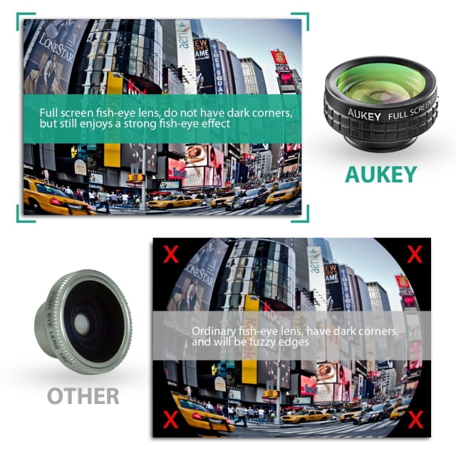Aukey 3-in-1 iPhone Lens Kit on Sale for $9.99 Today Only [Deal]