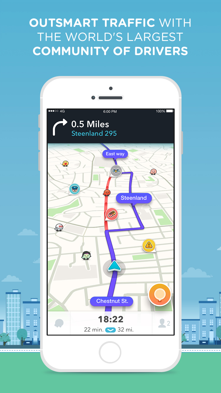 Waze 4.0 Released for iOS With Fresh New Design for Easier ...