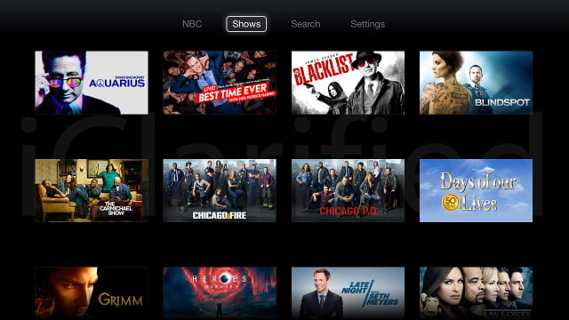 Apple TV Updated With New CBS All Access, NBC, and M2M Channels