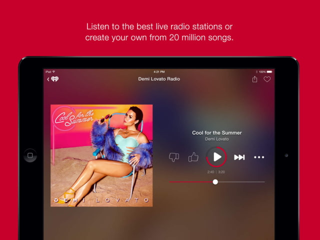 iHeartRadio Gets New Personalized &#039;Favorites Radio&#039; Station, Enhanced Artist Search
