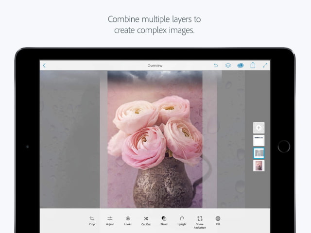 Adobe Photoshop Mix App Gets Support for iPad Pro, Apple Pencil, Split View Multitasking