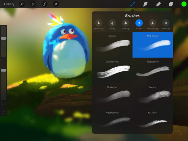 Procreate Gets Huge Update With iPad Pro and Apple Pencil Support, 16K by 4K Canvases, More