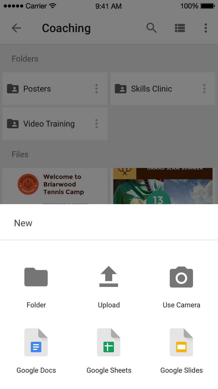 Google Drive App Gets Support for Playing Audio Files, Reverse Sort, More