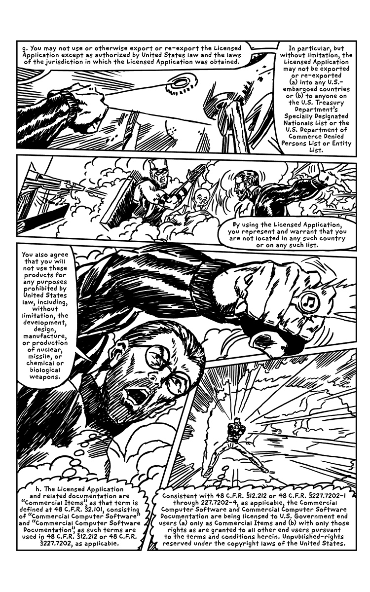 The iTunes Terms &amp; Conditions as Graphic Novels Starring Steve Jobs [Comic]