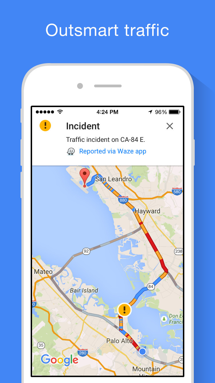 Google Maps App Now Offers Spoken Traffic Alerts for Congestion and Incidents on Your Route