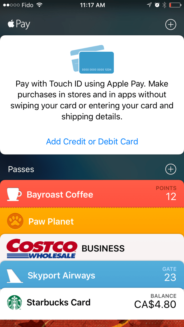 Apple Pay Now Available in Canada for AMEX Card Holders