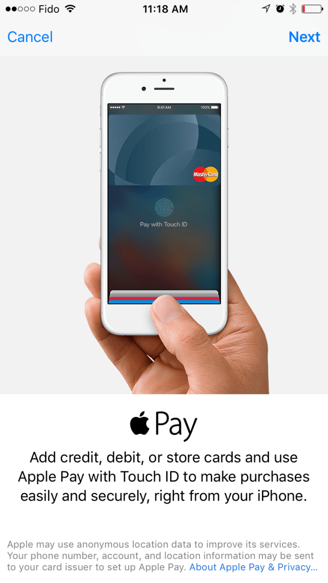 Apple Pay Now Available in Canada for AMEX Card Holders