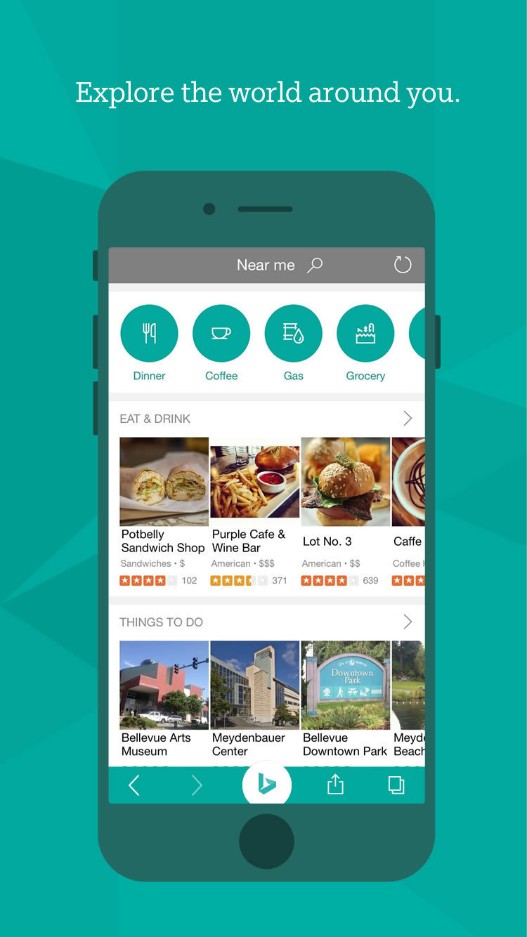 Microsoft Updates Bing App With Redesigned Homepage, Offline Search History and Bookmarks
