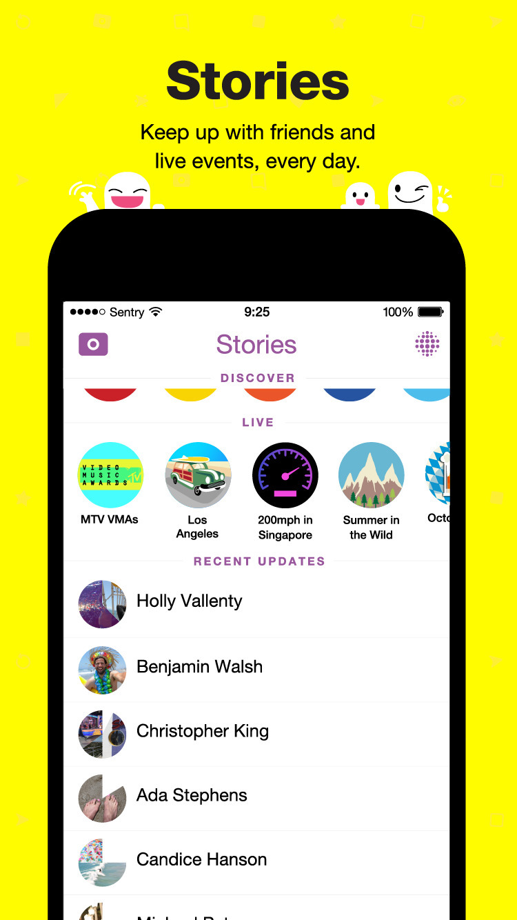 Snapchat App Gets Updated With Story Replies, Improved Lenses