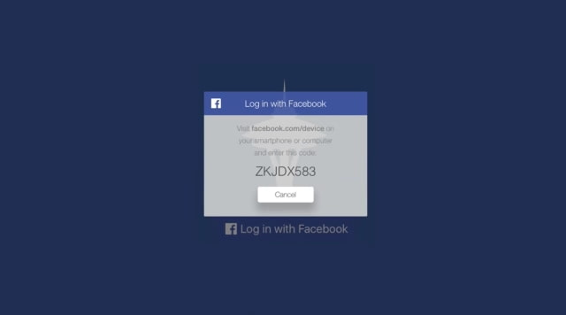 Facebook Launches SDK for Apple TV With Login, Sharing, and Analytics