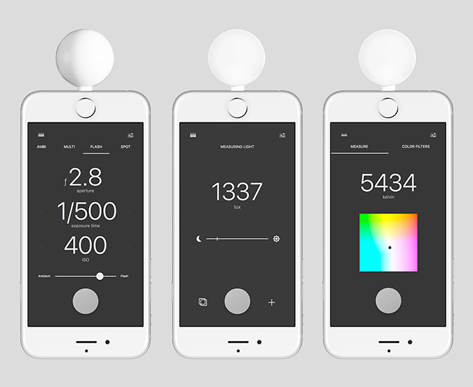 Lumu Power is a Light, Exposure, Flash and Color Temperature Meter for the iPhone [Video]