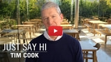 Tim Cook Supports the Cerebral Palsy Foundation 'Just Say Hi' Campaign [Video]