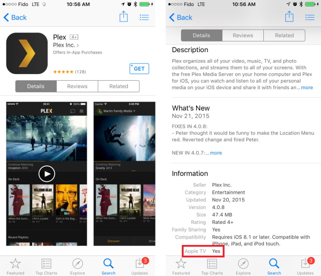 Apple Now Identifies Apps With Apple TV Support in the App Store