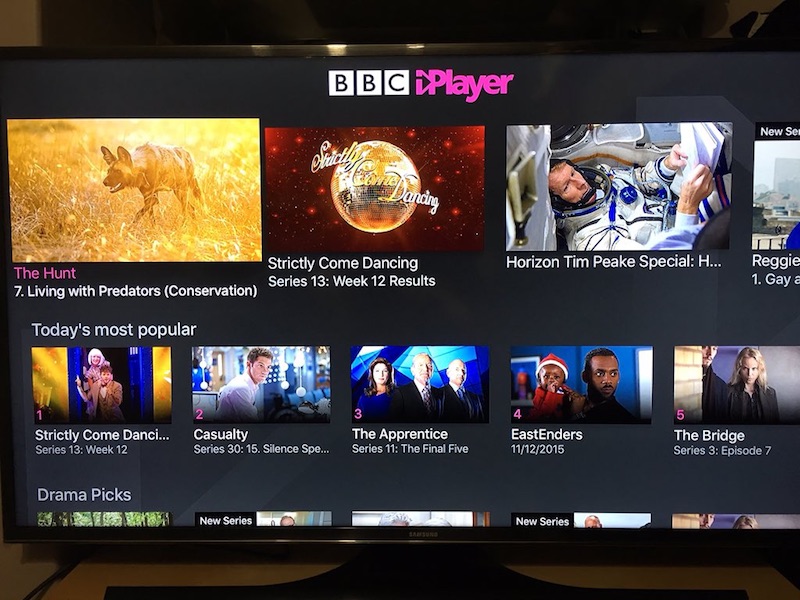 BBC iPlayer App Launches For the New Apple TV
