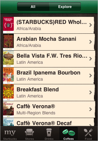 Starbucks Lanza dos nuevas aplicaciones para el iPhone