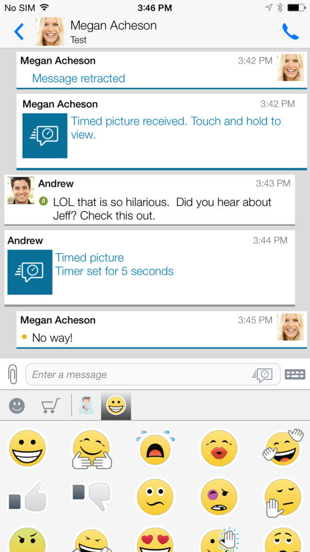 BBM App Now Lets You Retract Photos and Messages, Search Chats, Like Posts, More