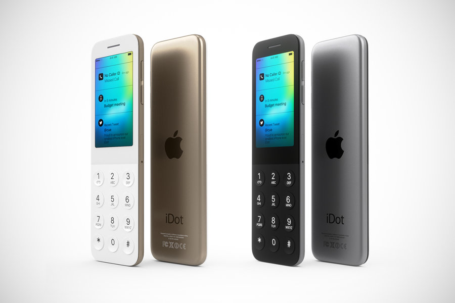 Apple iDot Dumbphone Concept [Video]