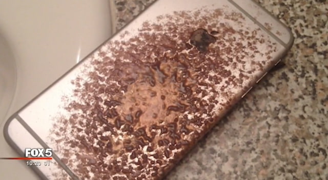 iPhone 6 Plus Catches Fire While Charging on Bed [Video]