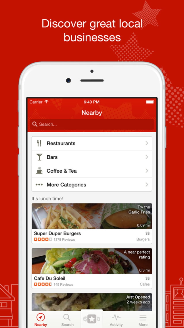 Yelp App Adds Ability to Browse Photos by Category