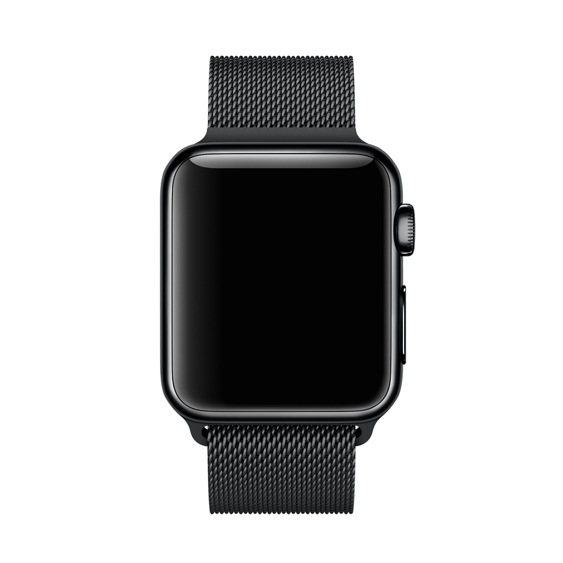 Apple Leaks Space Black Milanese Loop Apple Watch Band