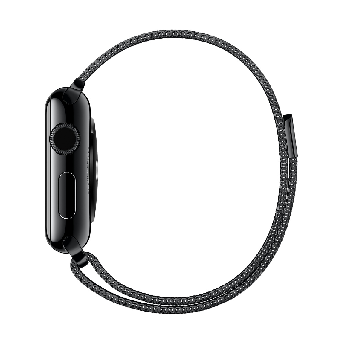 Apple Leaks Space Black Milanese Loop Apple Watch Band
