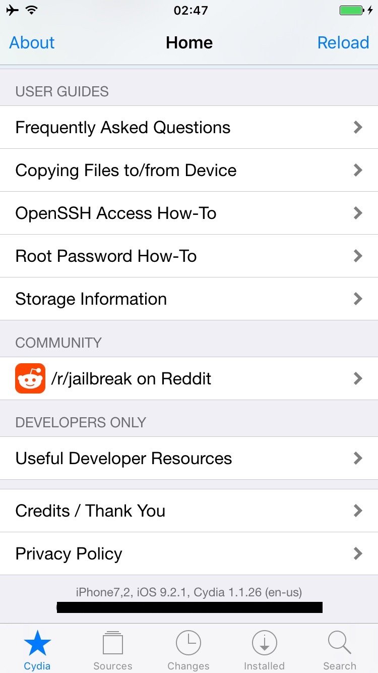 Ios 9 2 1 Has Been Jailbroken Iclarified