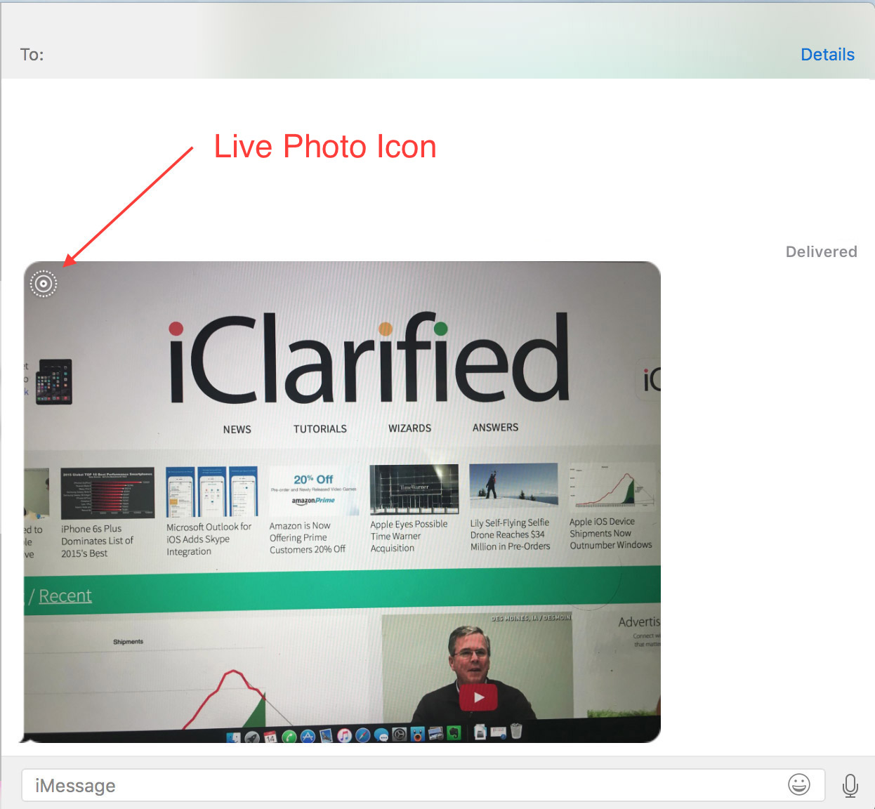 Apple Adds Live Photos Support to Messages for Mac in OS X El Capitan 10.11.4 Beta