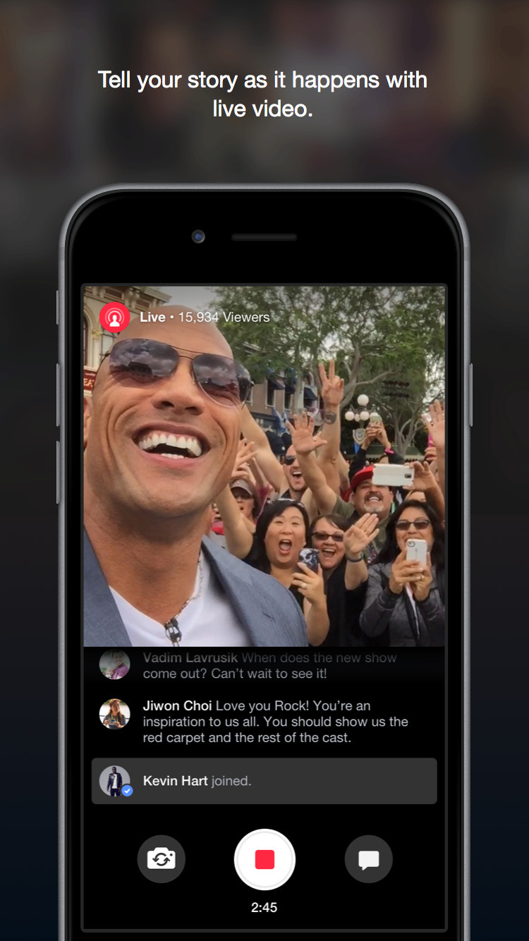 Facebook Mentions App Gets Updated With Messaging, Landscape Live Video Recording, More