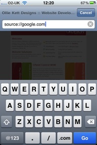 Source Explorer 1.1: View Webpage Source Code on iPhone